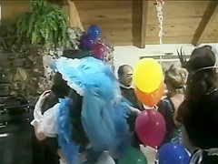 Randi Storm Halloween Party Threesome DP