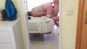 Real Couple Homemade Sex - Bedroom Scene