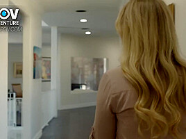 Real POV Adventure: Hitchhiker Meets the Unexpected When A Sexy Blonde Comes To His Rescue
