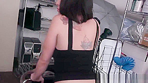 Real amateur fucks during interracial casting