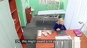 Real euro patient squirting while fingered
