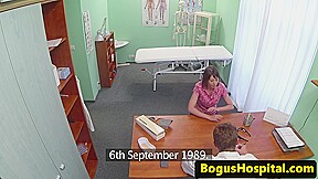 Real patient fingered by nurse during exam