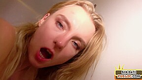 Real pulled amateur rides cock