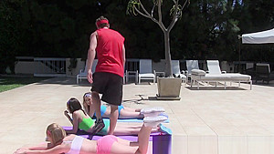 Real teen 18+ fucked outdoors