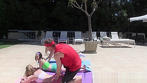 Real teen 18+ fucked outdoors
