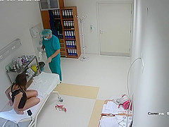 Real-life Rectal Exam Of Girl To Get On All Fours