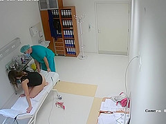 Real-life Rectal Exam Of Girl To Get On All Fours