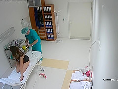 Real-life Rectal Exam Of Girl To Get On All Fours