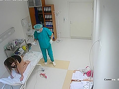 Real-life Rectal Exam Of Girl To Get On All Fours