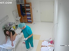Real-life Rectal Exam Of Girl To Get On All Fours