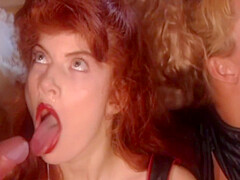 Redhead Fovea And Blonde Have A Fetish For Dp