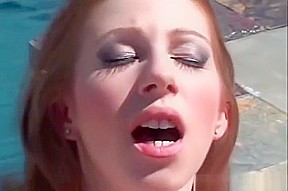 Redhead MILF fucked on the boat