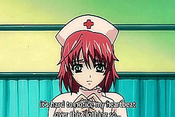 Redhead Nurse With Huge Tits And Hairy Pussy Loves Doggystyle Fucking