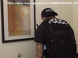 Redhead hottie pleased by horny cop