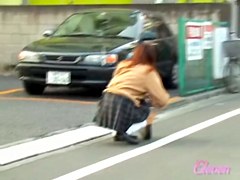 Red-hot oriental getting involved in amazing sharking scene