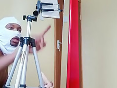 Remote Controlled Butt Plug In My Virgin Asshole Makes Me Gag On A Dildo