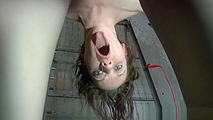 Restrained sub roughfucked before deepthroat