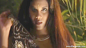 Revealing Her Beauty - Indian Lady