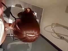 Rich Asian Fucking And Peeing On His Submissive Slave