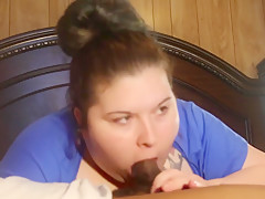 Riding And Deepthroating Sloppy Lynn Real Good Big Pussy