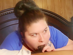 Riding And Deepthroating Sloppy Lynn Real Good Big Pussy