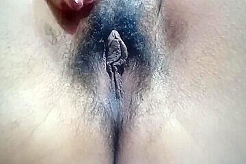 Rolled Hairy Pussy