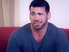 Roman Todd rides Nick Sterling big cock after movie night