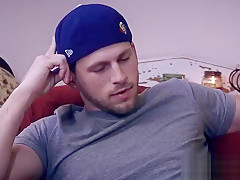 Roman Todd rides Nick Sterling big cock after movie night