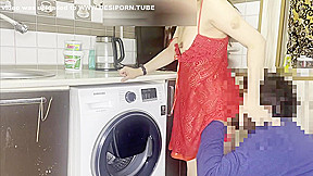 Romantic Fuck In Kitchen