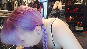 Ruined Makeup Messy Spitty Dildo Deepthroat Gagging