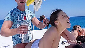 Russian Girls In Orgy On The Boat