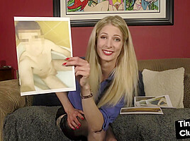 SPH solo Brit bae n stockings humiliates small dicks