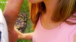 STEP SISTER RIDES MY DICK IN PUBLIC PARK WHILE PARENTS AT HOME 