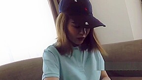 SUPER HOT Korean Golfer Fucked in Japan