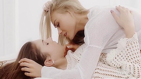 Sabrisse & Nancy A Steamy Lesbian Sex & Hot Passionate Action 17 Min