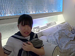 Same-077 A Beautiful Girl Whose Step father Will Never Let H