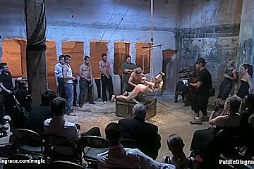 Sarah Shevon - Bound Down On Knees Public Humiliated