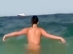 Secretly Filming My Busty Nudist