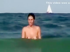 Secretly Filming My Busty Nudist