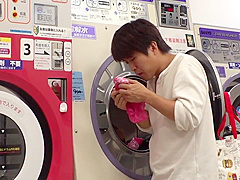 Seduced By Beautiful Japanese Girl At Coin Laundry