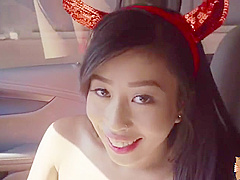 See Here A Beautiful Stranded Asian Babe With Jade Kush