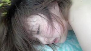 Sensitive Woman Who Is Cum While Crying In Double Acme Inse