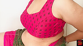 Sexiest Saree Draping In An Erotic Pose - No Sex - No Nudity - No Fucking