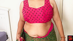 Sexiest Saree Draping In An Erotic Pose - No Sex - No Nudity - No Fucking