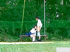 Sexual exciting outdoor sex