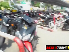 Sexy Asian teen 18+ Knows How To Take Care Of Tourists Prop
