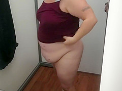 Sexy BBW in a Store's Dressing Room (Preview)