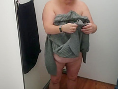 Sexy BBW in a Store's Dressing Room (Preview)