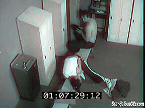 Sexy Babe Get horny with trainer Fucking Caught on Cam