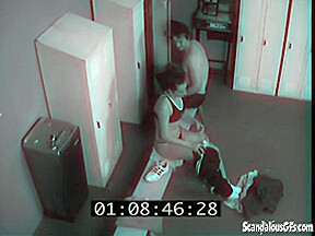 Sexy Babe Get horny with trainer Fucking Caught on Cam
